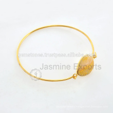Handmade Semi Precious Gold Plated Natural Gemstone Indian Jewelry For Wholesale
